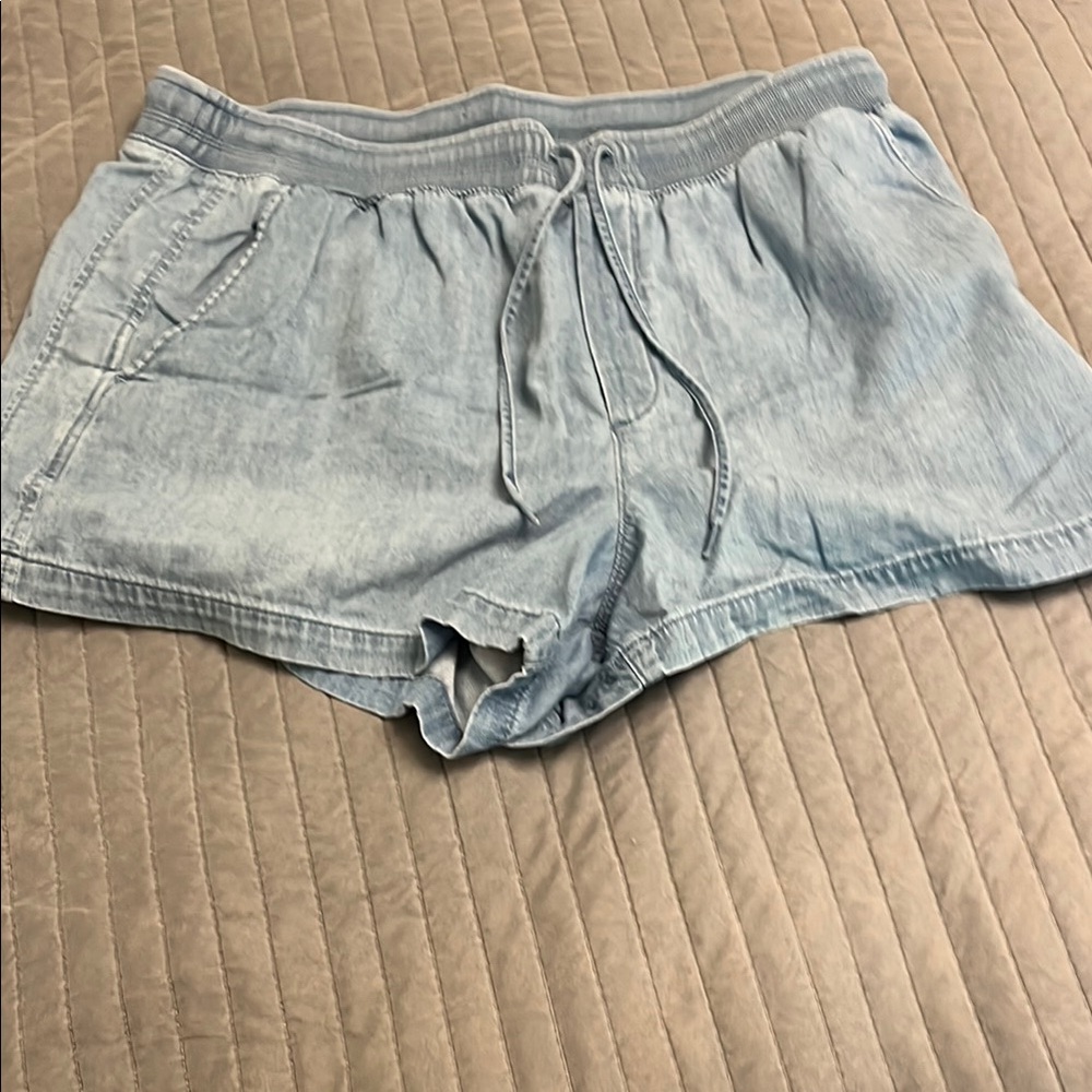 Light Blue Women's Shorts
